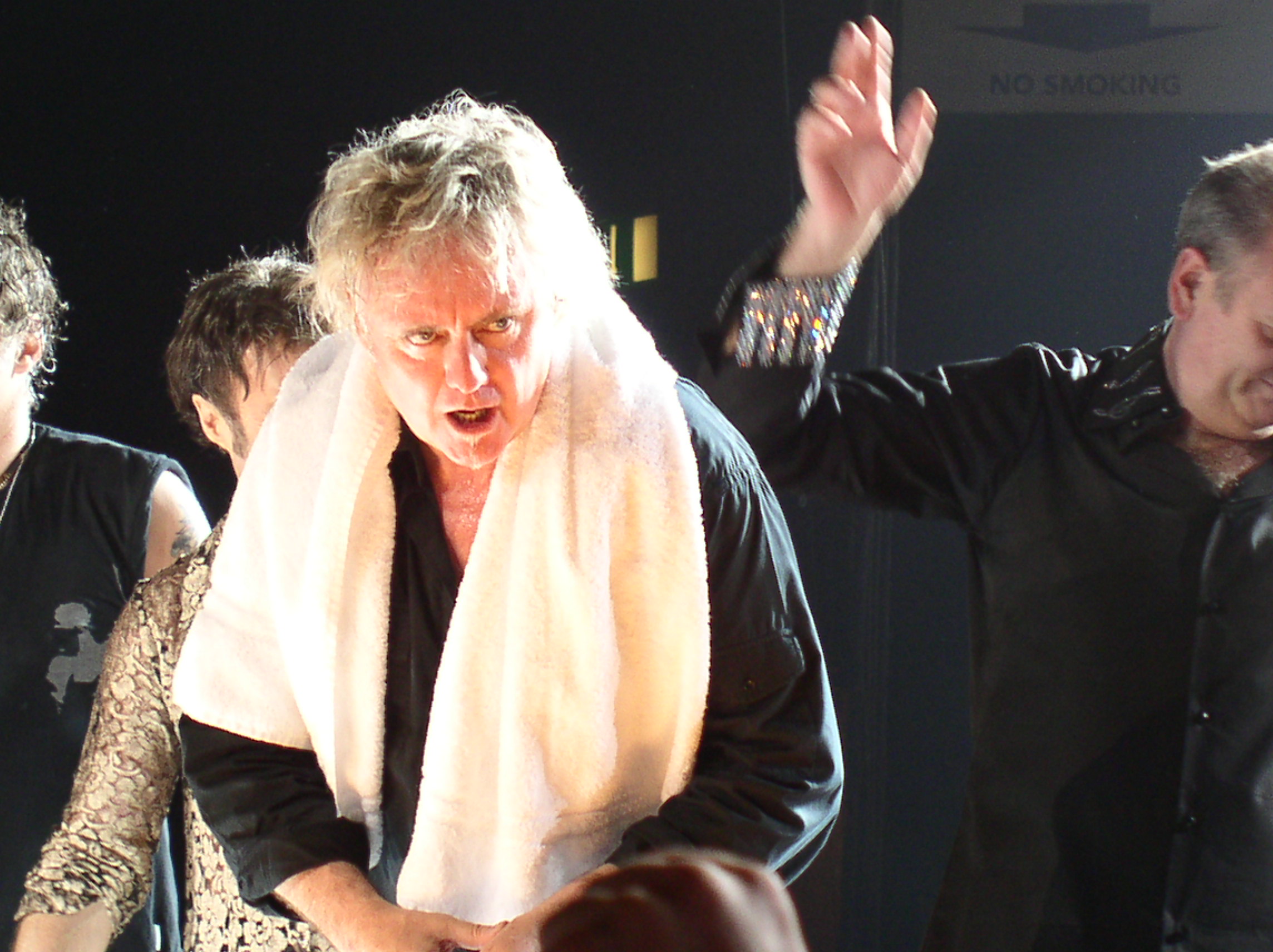 I took this as I thought Roger was about to die!